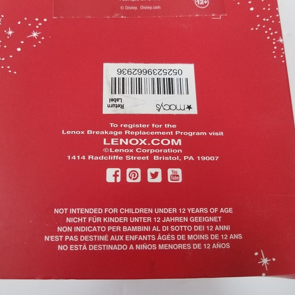 Lenox Disney Christmastime Belle - Picture 8 of 9